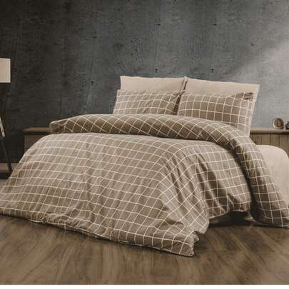 MADE IN TURKEY – 65% Cotton Bedding Set With Pillowcases – Sizes 160x220 And 200x220 – Elegant, Breathable & Long-Lasting