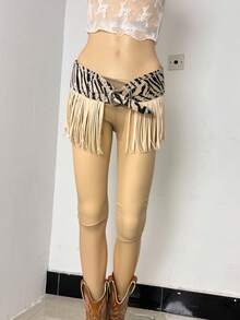 Y2K必备单品！朋克铆钉系带流苏腰带 - 甜美又酷炫的街头风必备单品，亮眼配饰，拍照完美，适合夏季、返校季、秋季、万圣节等场合。