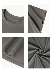 1pc Tween Girl Graphic Print Pullover Short Sleeve T-Shirt, Casual Tee For Students Prepared For Beach Play