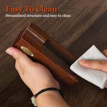 Ashtrays Wooden Ashtray Cigar Ashtrays Outdoor And Home Office Decoration Useful Ashtray Smoking Lover's Gift Wood Grain Color - 木紋 - 查看 4