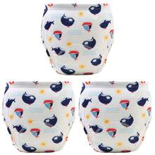 5pcs Reusable Baby Potty Training Underwear, Comfortable Breathable Thin Anti-Leak Cloth Diapers For Newborn Baby Boys Girls, Washable, Breathable Training Pants, Leakproof, Unisex, All Season Infant Clothing - Elegant Printed Patterns, Great Gift For Every Baby - Multicolor - View 35