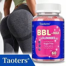 Taoters 60 Count BBL - Max - Booty  Gummies For Women - Multivitamin & Herbal Blend For Firming, Lifting & Smoothing Contours, Body Confidence - 1瓶 - 查看 3