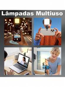 Phone External Flashes & Selfie Lights - Đen và trắng - Xem 5