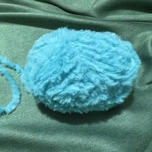 超柔软仿毛皮粗线，毛绒蓬松睫毛，钩针编织线，适用于制作玩偶、毯子、围巾、帽子，不掉毛，不起球，手工工艺品 - 彩色 - 查看 18