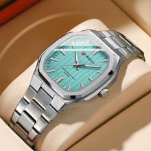 Curren CURREN Men Watch Fashion Quartz Stainless Steel Strap Waterproof Luminous Simple Leisure Wristwatch