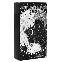 1pc Tarot Cards Board Game, Oracle Cards, Twin Flame Truth Divination Cards, Suitable For Family Gathering And Entertainment - Multicolor - View 1