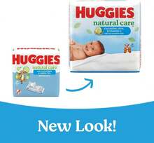 Huggies Natural Care Cucumber, Aloe And Vitamin E Baby Wipes, Hypoallergenic, Scented, 10 Flip-Top Packs (560 Wipes Total), Packaging May Vary - 56 個(1 包) - 查看 2