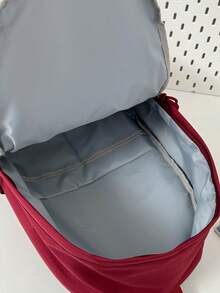 Large Capacity Minimalist Backpack, Suitable For College Students, High School Students, Middle School Students, Campus Backpacks, Women's Computer Bags, Travel Bags, Is A Must-Have For School Season And Off Campus Activities, School Supplies, School Backpack, School Bag, Backpack For School, Back To School Backpack, School Bookbag, Big Backpack, Backpack School, Back To School Bags, Lightweight, Portable, Suitable For Teen Girls Women College Students, Rookies & White-Collar Workers, Perfect For Back To School, First Day Of School