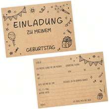 5/10pcs German Style Birthday Invitation Cards - Minimalist & Modern DIY Greeting Cards With Blank Back For Doodle & Custom Art - Perfect For Birthdays, Christmas, Oktoberfest & Adults.Deutschlandgeschenk.Cards|Halloween|Christmas Decorations|Party Decorations|Wedding Decoration|Travel Essentials| |Home Accessories|Camping|Garden Decor|Kitchen Accessories|Gifts|Wedding|Back-To-School Season|Home Decor|Teacher Gifts - Multicolor - View 6