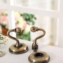 8个装多用途挂钩金属窗帘固定器墙壁系带挂钩返校 - 如圖所示 - 查看 3