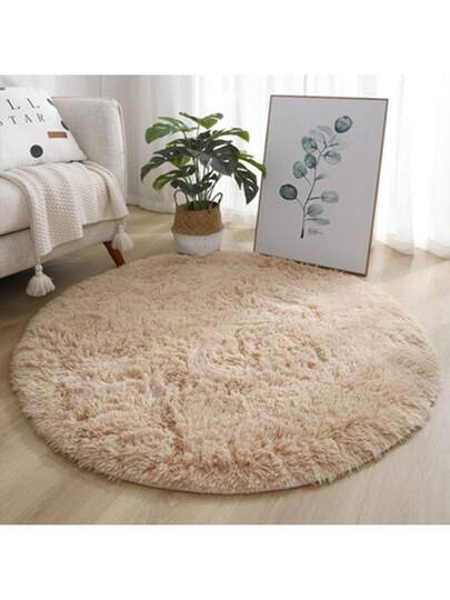 2025 Long Plush Round Vloerkleed Hang Basket Stoel Cushion Yoga Mat Bedroom Bedside Dressing Room Doormat