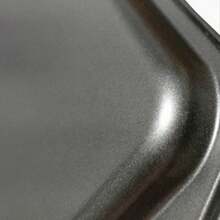 Charola para hornear galletas panes repostería bandeja cocina antiadherente resistente aluminio fácil limpieza tamaño amplio utensilio esencial - Gris oscuro 6 piezas - Ver 4