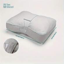 1pc Ergonomic Knee Pillow| Adjustable Strap & Washable Cover - Side Sleeper Support For Pregnancy/Office ,Lightweight Design