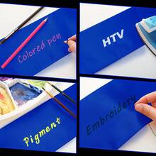 AFYPRTY 1pc Solid Color Graduation Sash, Gold Satin Tassel, Unisex, For Adult Graduation Ceremony, Graduation Photo Shoot, Graduation Celebration, 182cm/71.6in, Christmas Decor, Home Christmas Gift, Christmas Ornament - Multicolor - View 8