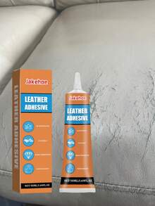 皮革粘合剂 - 高防水性、高粘度、低气味皮革及织物沙发修补胶。防止服装图案脱落，修复撕裂的沙发面料和衣物，可替代缝纫，可机洗，不会损伤织物表面，无腐蚀性，温和不伤手，强力粘合。 - 彩色 - 查看 2