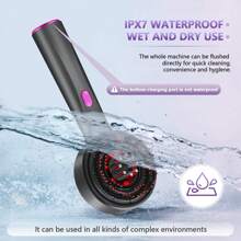 Red Light Therapy Hair Growth Comb, Upgrade 3 In 1 Hair Oil Applicator, Electric Hair Brushes For Hair Growth, Multi-Function Electric Scalp Massager Brush For Adults Women And Men Hair Loss, Hair Thinning & Alopecia Treatment Homeuse, Ipx7 Waterproof