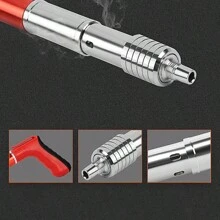 Manual Mini Steel Nail Gun - 5 Speed Adjustable Mini Nail Gun - Concrete Nail Gun Kits - Woodworking And Decoration - Built-In Air Nailer For Red Brick Walls, Concrete Walls (Nail Gun Set) Note: This Product Does Not Include Nails.