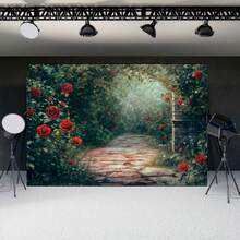 Valentine's Day Photographic Panel Fabric Backdrop 1.50 X 2.20m - FDNA0038 - 查看 2