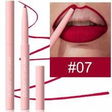 DUNUF 1 Pcs Skin-Friendly Long-Lasting Lip Liner Waterproof, Sweat Resistant, Easy To Color, Fast To Fade, Easy To Carry Rich Colors, Choose A Variety Of Beautiful Packaging Makeup Gifts, Lipstick, Matte, Non-Sticky, Transfer-Proof, Y2K Makeup, Easy To Color, Beginner-Friendly, Non-Stick To Cup, Plumping, Dusty Rose, Deep Red, Nude, Suitable For Stage Makeup, Daily Makeup, Festival Makeup, Universal Makeup, Christmas, Valentine's Day And Halloween Gifts - 彩色 - 查看 15