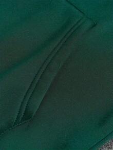 CHERRY BLOSSOM FC Sweatshirt  Blouse Jacket - Army Green - View 5