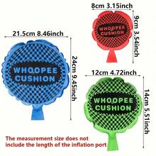 1 Piece Prank Farting Mat Toy, Unique Noise Emitted By Sponge Rubber Cushion, Humorous Party Gag Gift,Original Prank Rubber Whoopie Cushions | Classic Woopie Cushion, Fart Bag, Party Accessory,Perfect Halloween And Christmas Gift For ,Friendly Novelty Trick Toy For Party, Random Color Selection - Multicolor - View 10