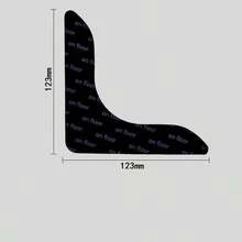 4 件装地毯垫防滑胶带，可重复使用无损胶带，可水洗纳米胶双面胶带，地毯固定防止移动和卷曲，家居装饰必备 - 黑色 - 查看 14