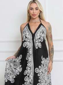 Dress Scarf Cost Naked - Negro mate - Ver 1