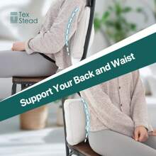 1pc Ergonomic Knee Pillow| Adjustable Strap & Washable Cover - Side Sleeper Support For Pregnancy/Office ,Lightweight Design