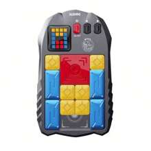 1 set Jeux Klotski, jeu STEM, jeux de puzzle pour adultes - avec plus de 500 niveaux, jeux électroniques pour le cerveau - jouets fidget de voyage, casse-tête amusants pour tous les âges, meilleur cadeau pour Noël, Pâques, anniversaire (2 piles AAA non incluses)