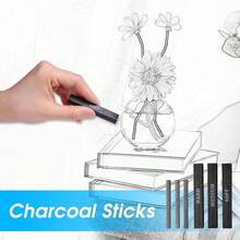 Sketching And Drawing Pencils Set-35pcs, Art Supplies Drawing Kit, Graphite Charcoal Professional Pencils Set,  Kids & Adults (35PCS) - Multicolor - View 6