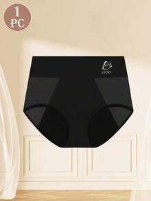 MIOTAN 1 pieza Bragas de período para mujer, ropa interior transpirable y a prueba de fugas con diseño triangular - Negro - Ver 6