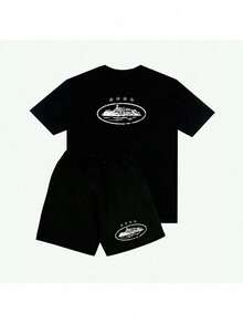 Bermuda Kit + ALCATRAZ T-Shirt Premium Cotton Kit - 黑色 - 查看 1