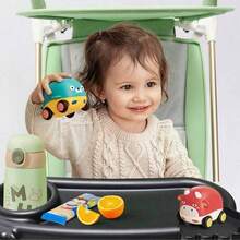 1pc Baby Stroller Tray, Baby Stroller Dining Table, Toddler Walker Accessory, Snack Plate - Plate - View 6