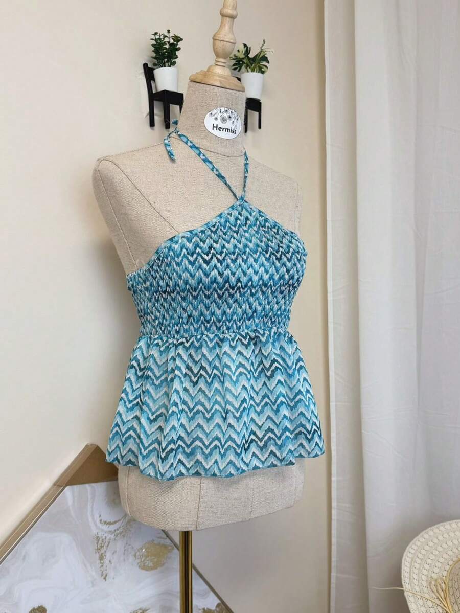 Women T-Shirts - Xanh lá và Trắng - Xem 1