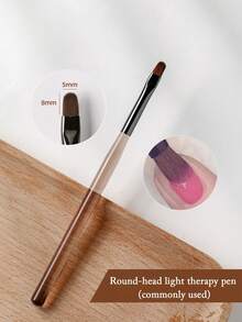 9pcs Nail Art Brush Set Japanese Professional Painting Line Pen Smudge Painting Flower Gradient Sweeping Light Therapy Pen Special Tool