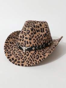 1 pieza Sombrero de vaquero occidental para mujer, sombrero de Panamá, sombrero de jazz, adecuado para eventos con temática de vaqueros, festivales, cumpleaños, cosplay, actividades al aire libre, uso diario