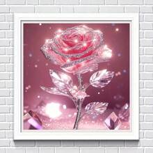 قطعة واحدة طقم لوحة الماس 5D DIY، يشمل ألماسات جميلة وأدوات، بدون إطار، متوفرة بأحجام متعددة - مناسبة لديكور جدران المنزل، هدية عطلة مثالية