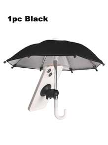 2 pièces/set Parasol de téléphone portable pour ombrage, parasol de téléphone portable de protection UV - support universel réglable mignon avec ventouse cochon, pare-soleil de téléphone portable anti-éblouissement extérieur, support anti-éblouissement extérieur, accessoires de voyage