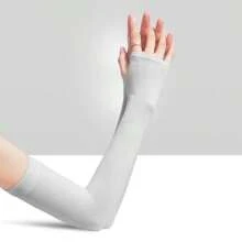 Arm Covers, Cool, UV Protection, 99% Rate, Ice Silk, Women's, UV Protection, Men's, Sweat Absorbent, Quick Drying, Sleeve Covers, Cool, Cover, Fit, Cool To The Touch, Elastic, Breathable, Free Size