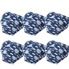 6 件婴儿训练裤，可重复使用可洗布尿布，透气尿布套，用于如厕训练 - 彩色 - 查看 15