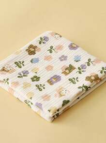 80*80cm Couverture de mousseline douce et respirante pour bébé nouveau-né, absorbante