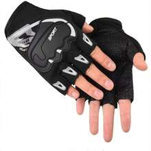 1 Pair Men's Outdoor Cycling Sports Fitness Half-Finger Gloves - Multicolor - View 2