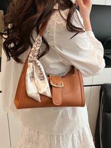 Bolso baguette versátil con un solo hombro, estilo elegante 2025, nuevo