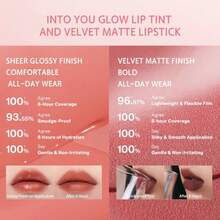 INTO YOU Velvet Lip Matt VT02, Suitable For Daily Use - VT02 - View 3
