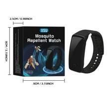 Reloj antimosquitos, pulsera electrónica, repelente de mosquitos electrónico, físico, reloj repelente de mosquitos electrónico, repelente de mosquitos de verano, reloj de hombre, reloj de mujer, al aire libre, reloj repelente de mosquitos electrónico, repelente de mosquitos para el hogar, reloj antimosquitos al aire libre, anti, pulsera antimosquitos al aire libre, pulsera de hombre, pulsera repelente de mosquitos y insectos portátil