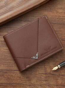 1-3pcs "Luxury Business PU Short Wallet" - Large Capacity Multi-Card Slots + Coin Pouch, Men's Portable Card Case + Photo Window, Ultra Thin Bi-Fold Design, Credit Card/ID Card Layered Storage, "Father's Day Gift Choice", Fashion Matte Finish Soft Wallet, Ideal Gift For Men's Birthday Or Partner, Fashionable Style For Young Men And Women