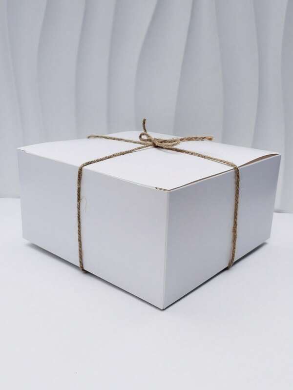 Faltbare weiche Box-Geschenkboxen in Weiß, Schwarz und Kraftpapier-Farbe mit Deckel, geeignet für Partys, Hochzeiten, als Geschenke für Brautjungfern-Vorschläge und Geburtstags-Partys. Elegante Verpackung und Party-Geschenke.
