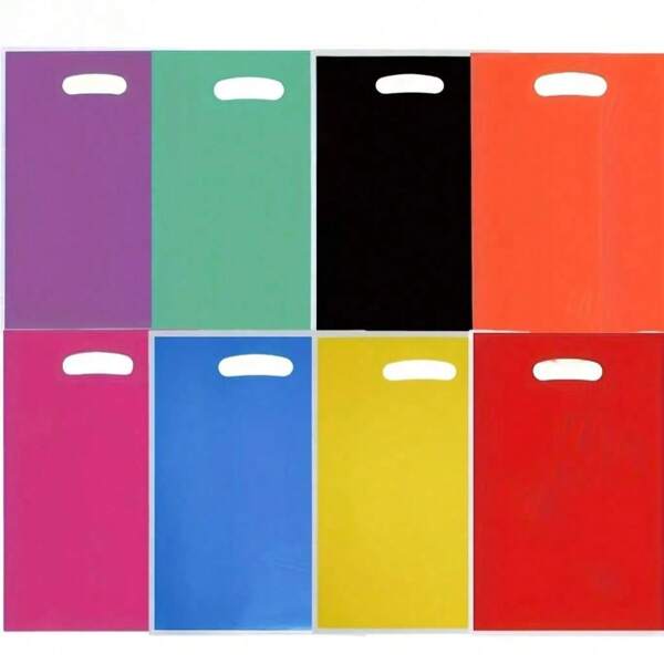 20 Solid Color Gift Bags, Reusable Portable Plastic Bags, Pearl Bags, Jewelry Bags, Clothing Bags, Cosmetics Packaging Bags, Shopping Bags, Retail Bags, Small Business, Party Gift Bags, Craft Tote Bags, Weddings, Birthdays, Gift Giving Events