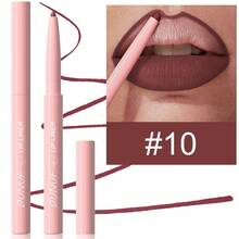 DUNUF 1 Pcs Skin-Friendly Long-Lasting Lip Liner Waterproof, Sweat Resistant, Easy To Color, Fast To Fade, Easy To Carry Rich Colors, Choose A Variety Of Beautiful Packaging Makeup Gifts, Lipstick, Matte, Non-Sticky, Transfer-Proof, Y2K Makeup, Easy To Color, Beginner-Friendly, Non-Stick To Cup, Plumping, Dusty Rose, Deep Red, Nude, Suitable For Stage Makeup, Daily Makeup, Festival Makeup, Universal Makeup, Christmas, Valentine's Day And Halloween Gifts - 彩色 - 查看 22