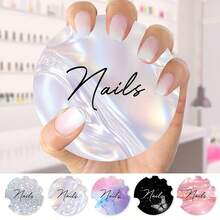 1pc/5pcs/10pcs Nail Art Flyer/Nail Photo Display/Nail Technician Gift/Beauty Salon Logo/Social Media Nail Art Icon/Gift For Her/Nail Art Design/Salon Decor - Multicolor - View 1